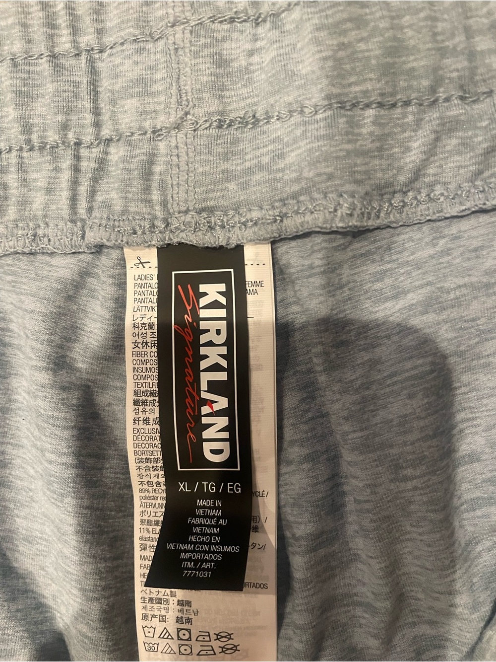 Kirkland Signature Ladies’ Lightweight Jogger - Blue - Picture 8 of 10